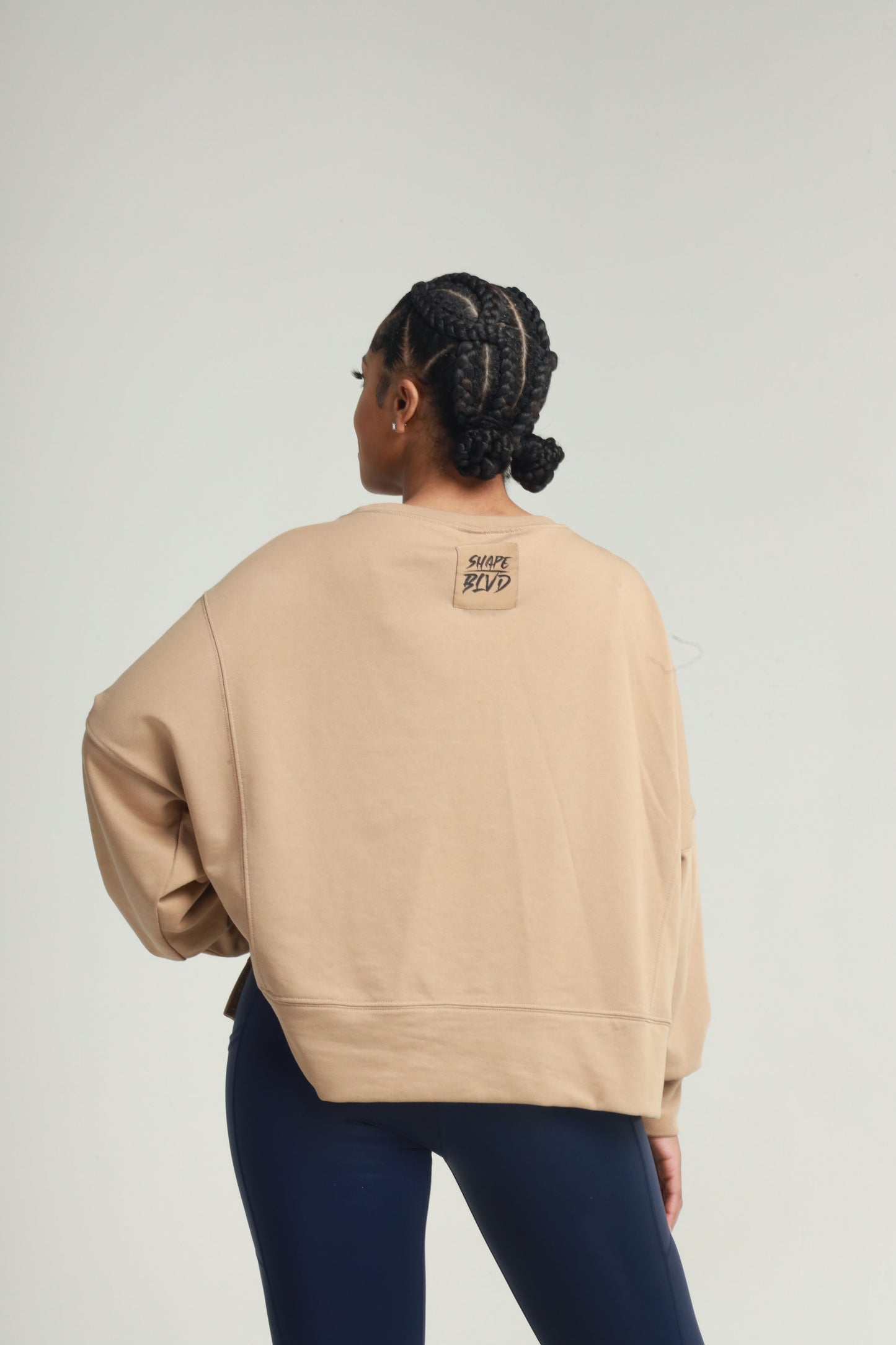 Heather Top-Camel