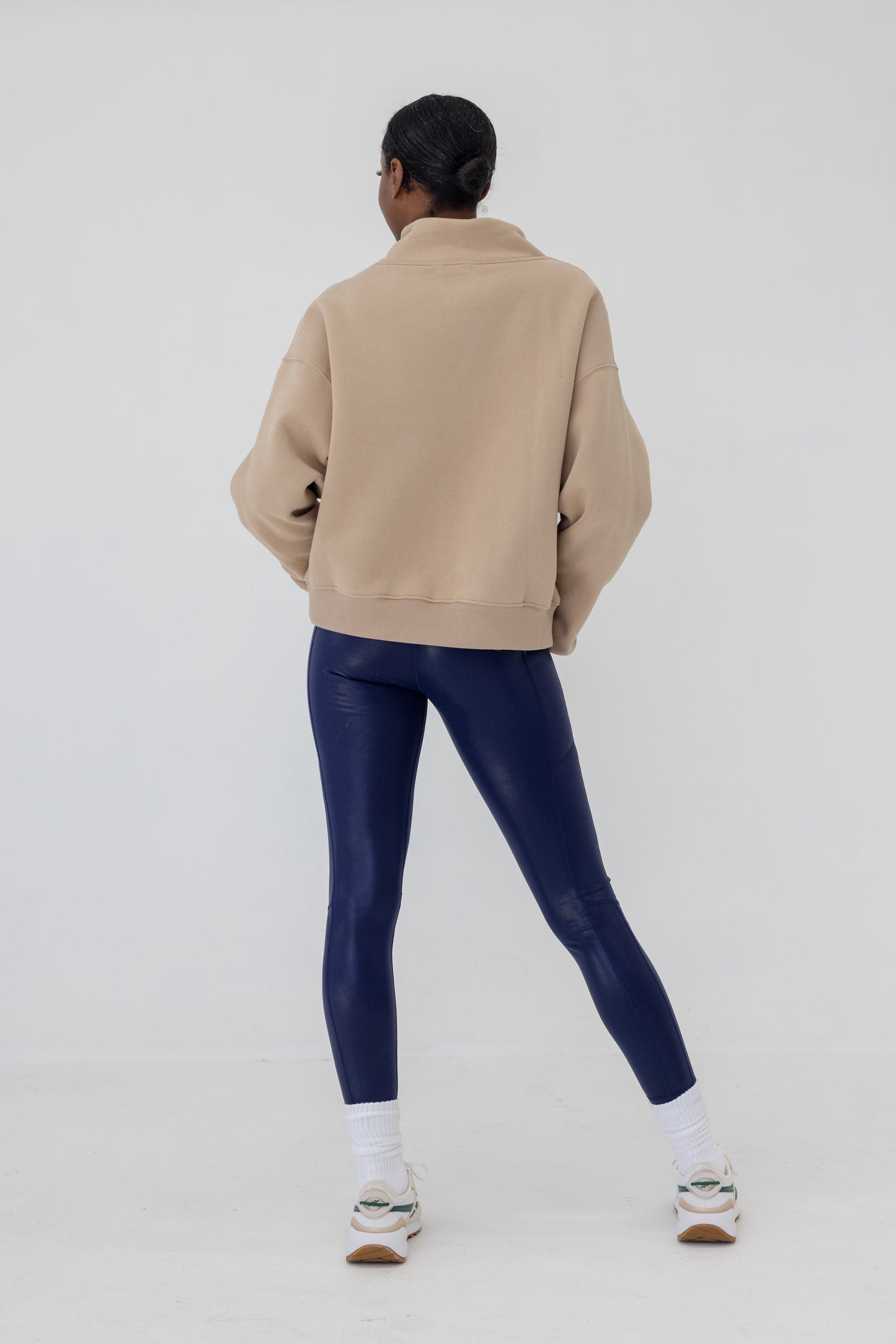 Avalanche Turtleneck Pullover-Nude